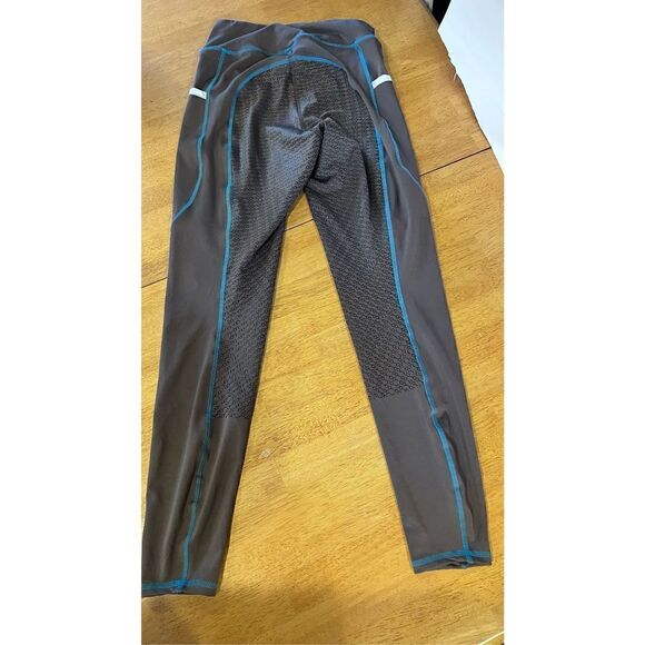 DOVER SADDLERY SILICONE FULL SEAT TIGHTS PANTS LEGGINGS GRAY WOMENS SZ S - Picture 8 of 9